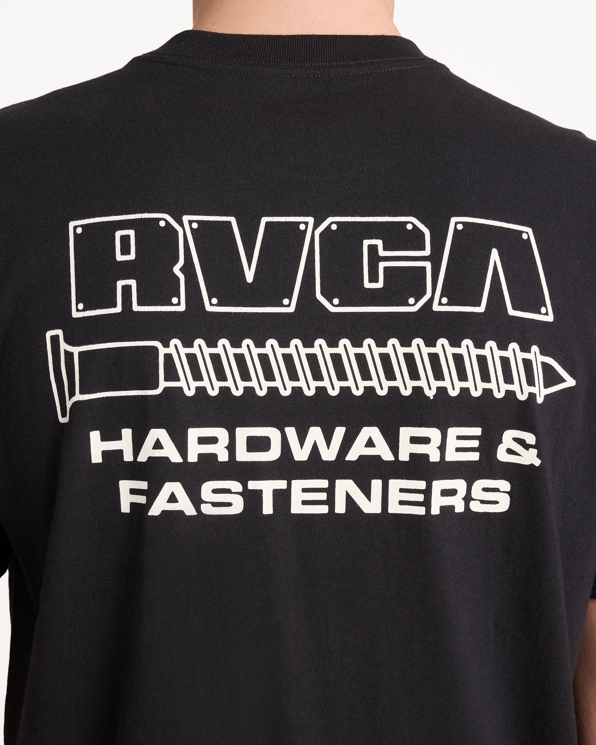 Mens RVCA Fasteners T-Shirt