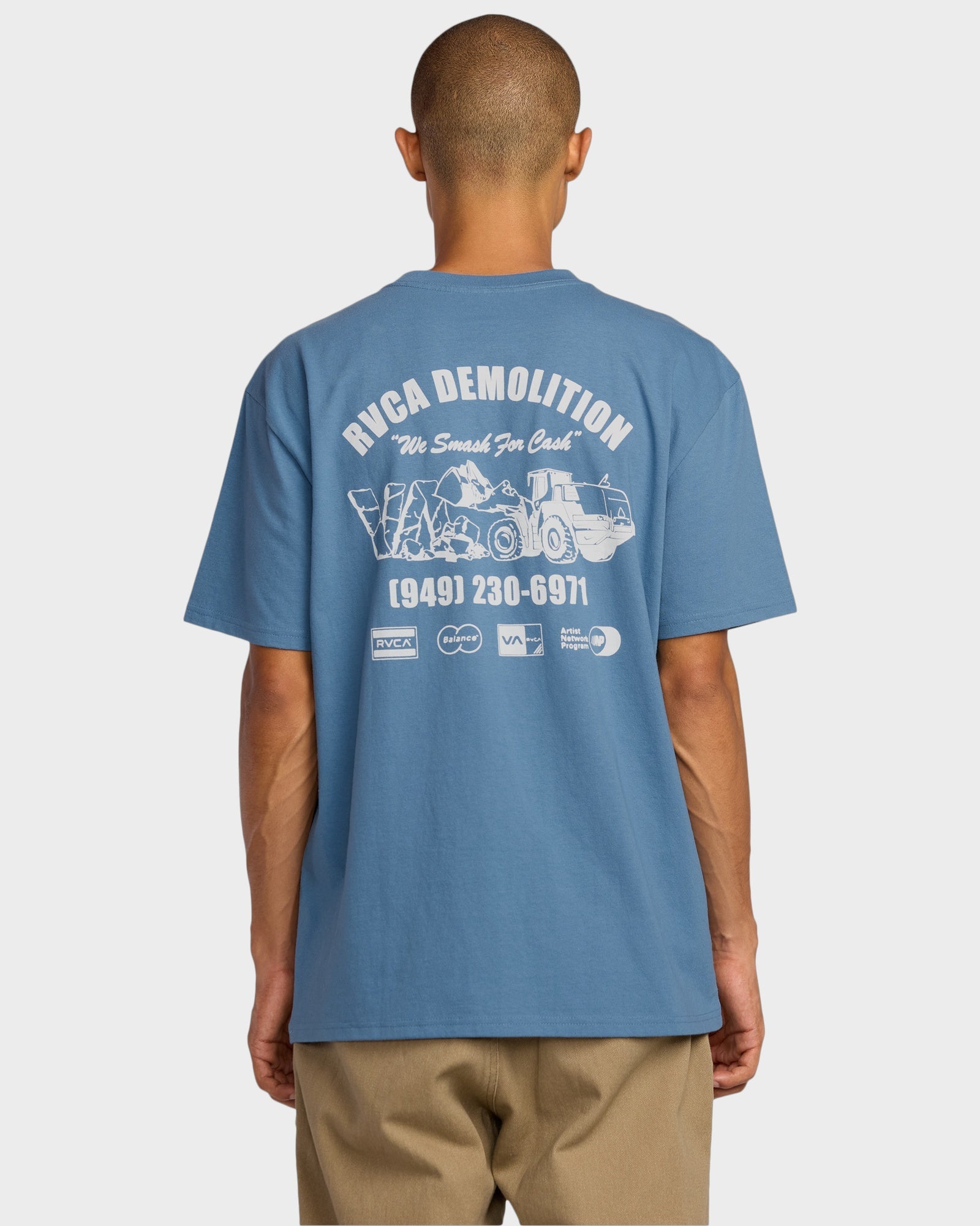 Mens RVCA Demo T-Shirt