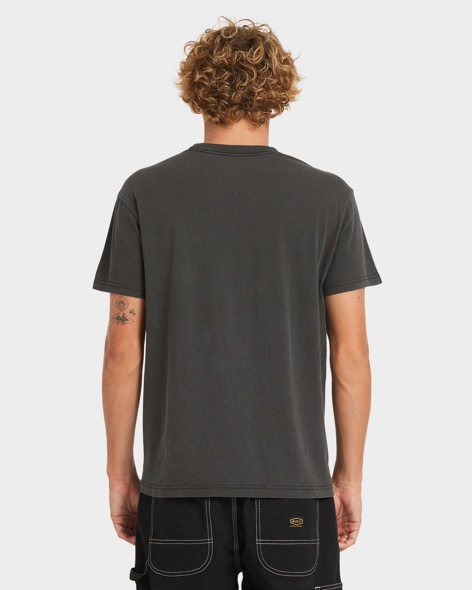 Mens Rvca Shock Pock T-Shirt
