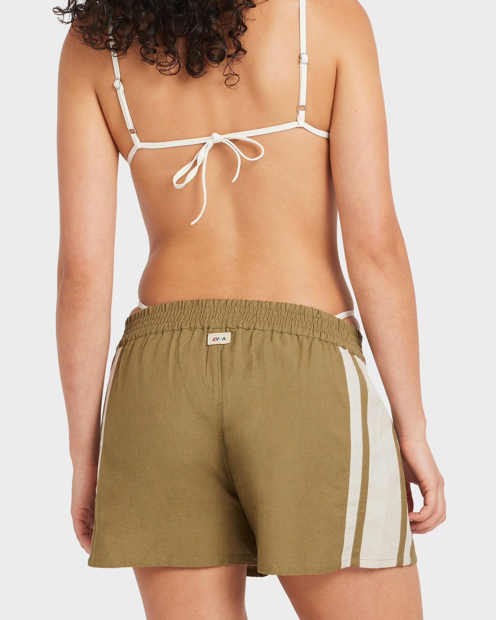 Womens Mel G Elastic Waist Shorts