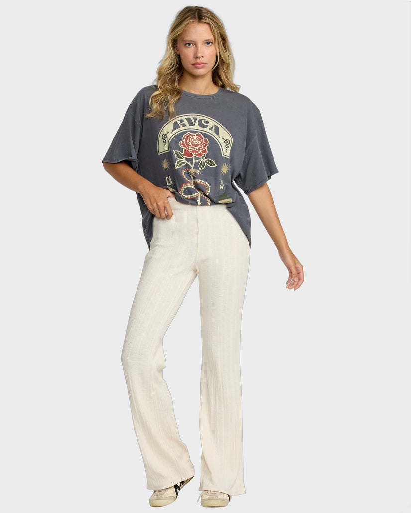 Womens Ava Elastic Waist Pants
