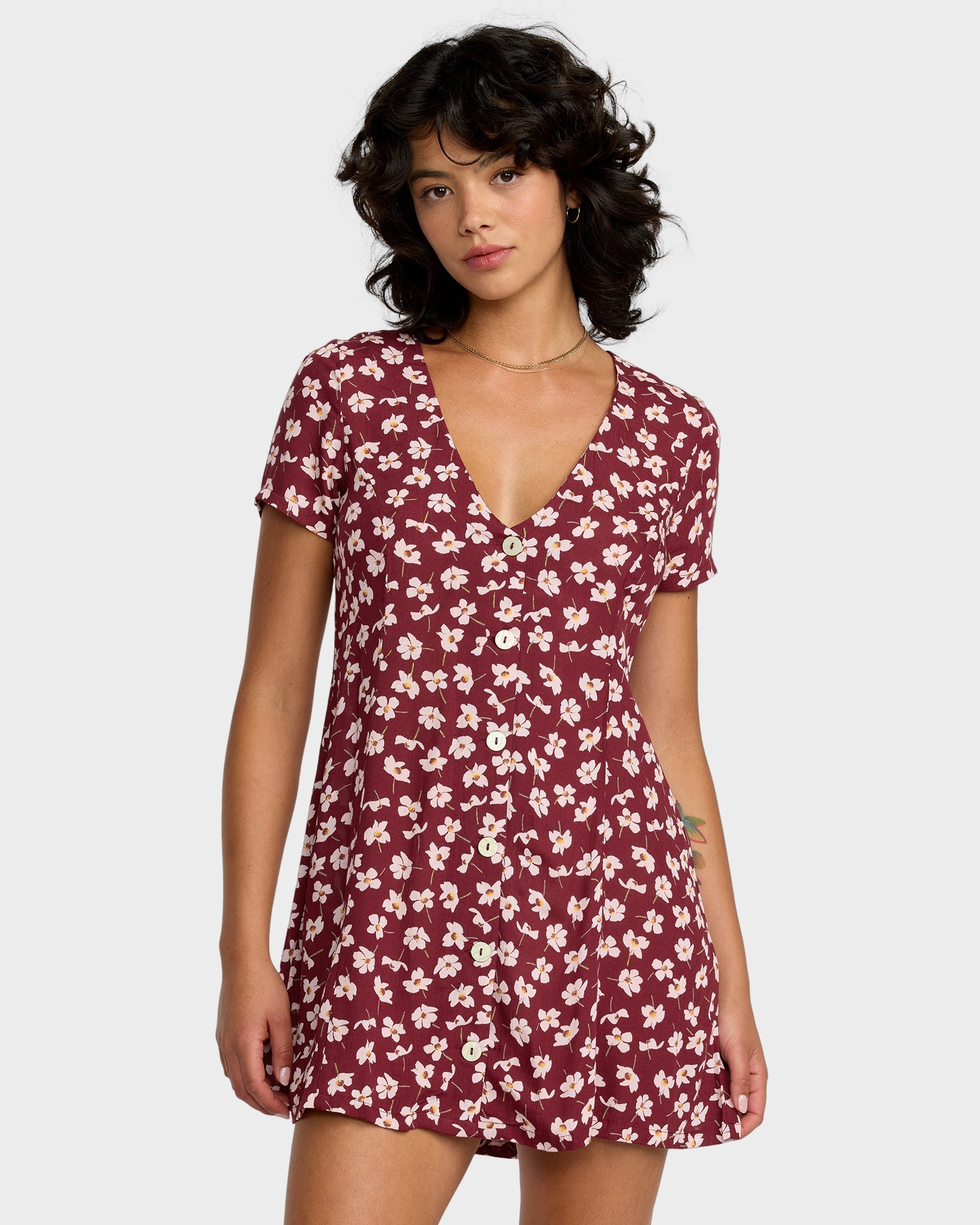 Womens Understated Midi Dress