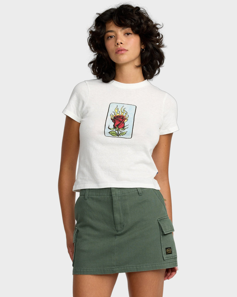 Womens Dayshift Mini Skirt