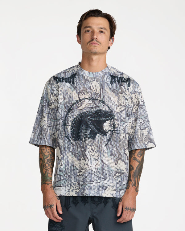 Mens Tapout Mesh Jersey T-Shirt