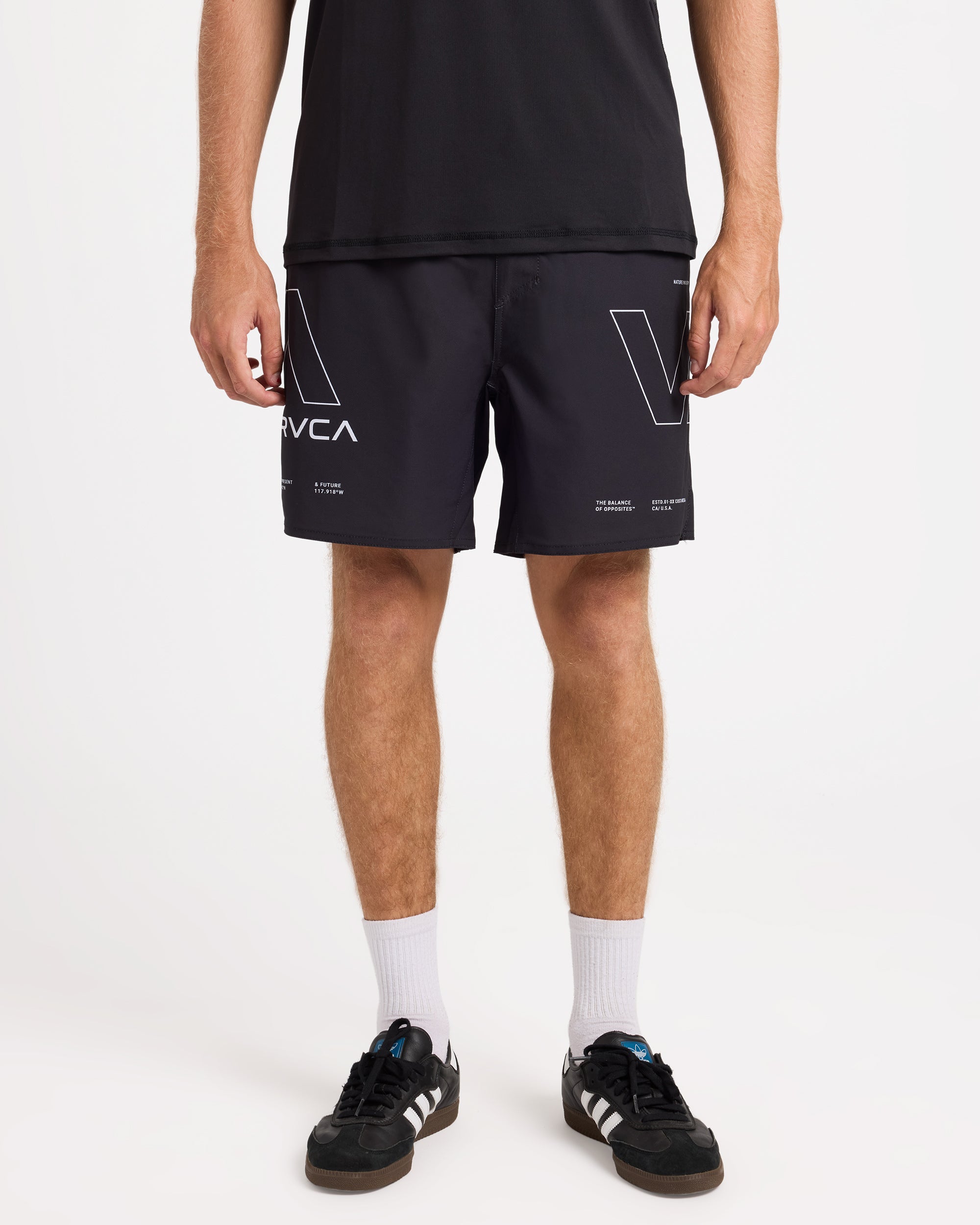 Mens Yoggers 2 in 1 Shorts