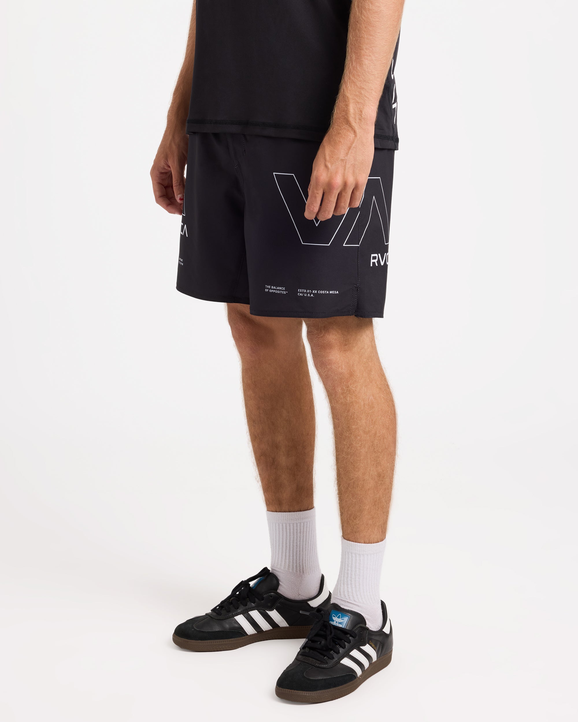 Mens Yoggers 2 in 1 Shorts
