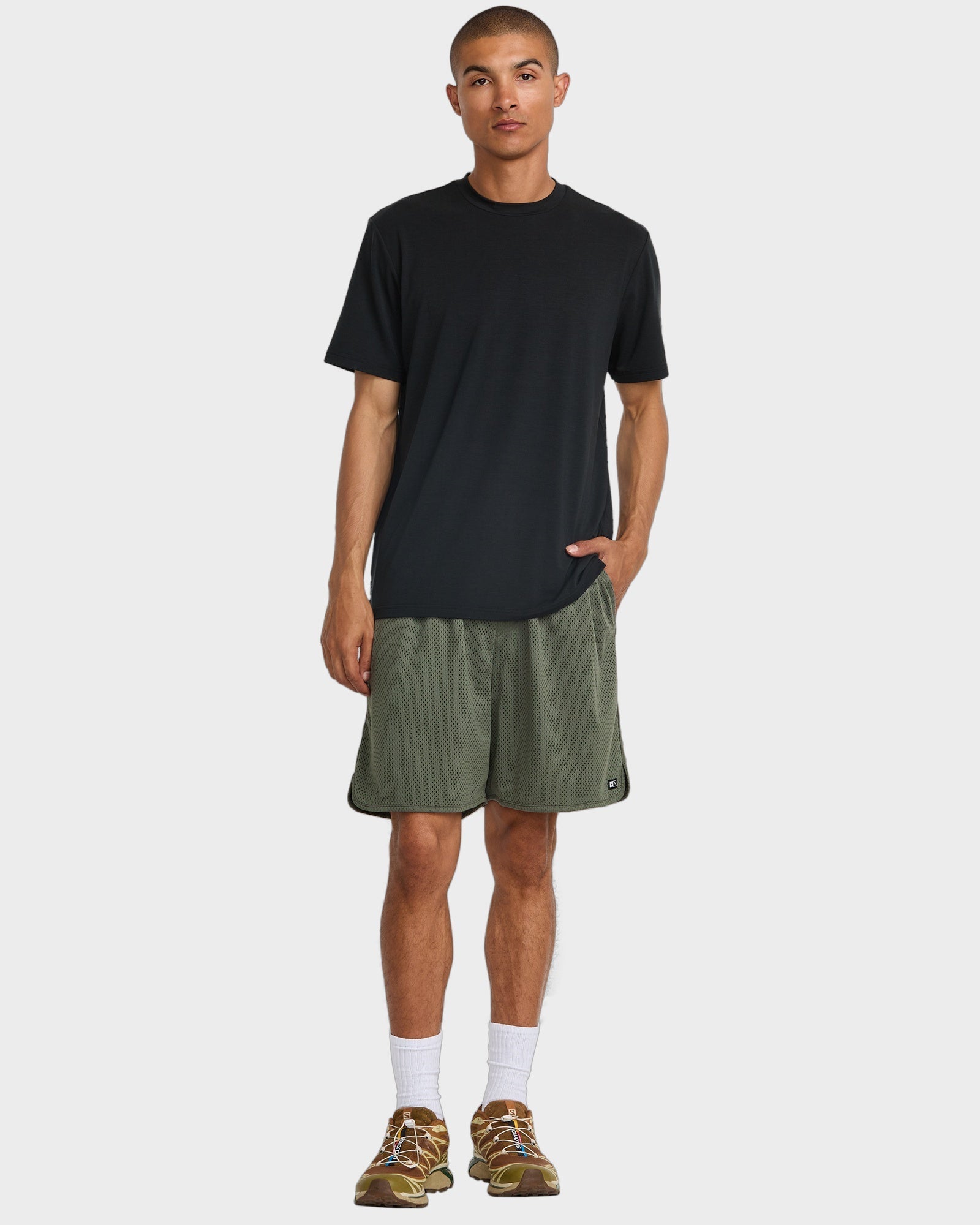 Mens VA Essential Mesh 18" Walk Shorts