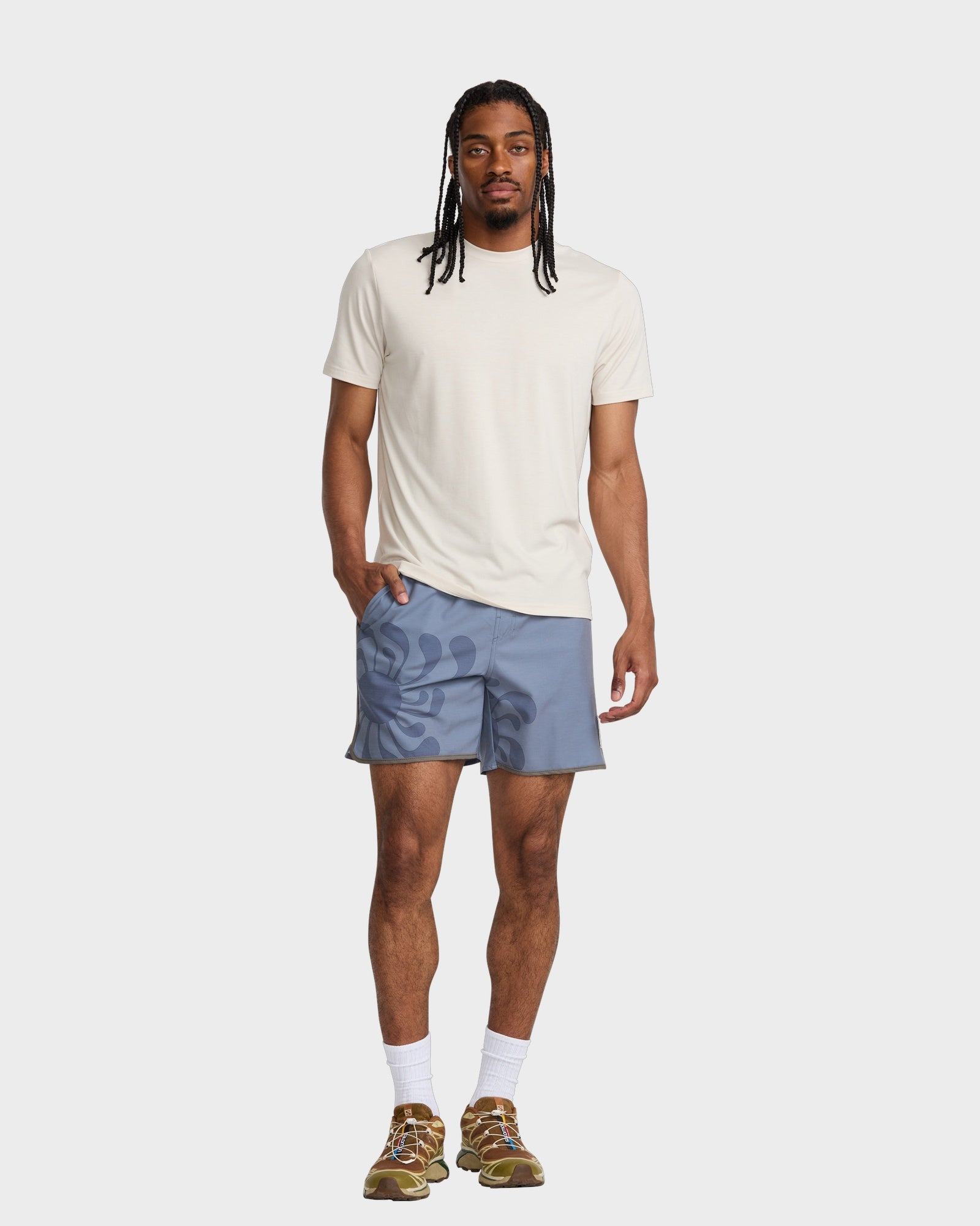Mens Lauryn Yogger Hybrid Tech Walk Shorts