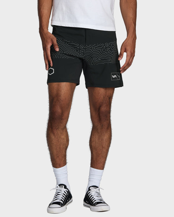 Mens Hawaii Fight Technical Shorts