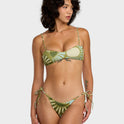 Womens Rise & Set Bralette Bikini Top