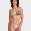 Womens Lauryn Slide Tri Skimpy Bikini Bottoms