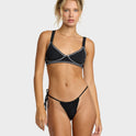 Womens Aren Tie Side Bikini Bottom