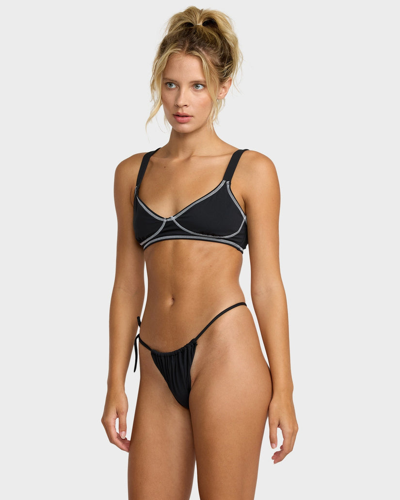 Womens Aren Tie Side Bikini Bottom