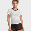Womens Aren Mesh Baby T-Shirt