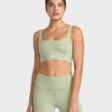 Womens VA Square Neck Sports Bra