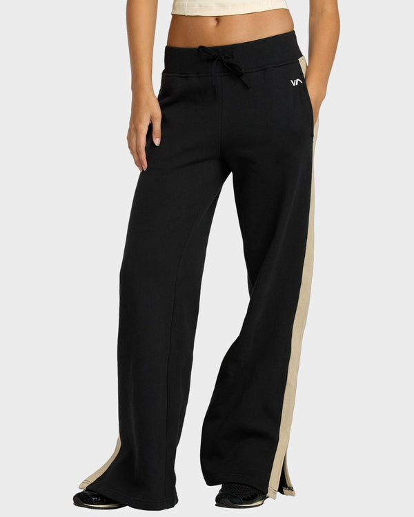 Womens Bench Warmer Elastic Waist Pants