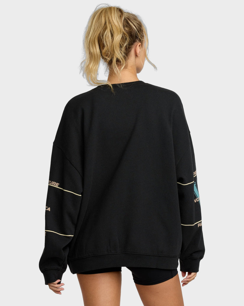 Womens Puck It Crew Neck