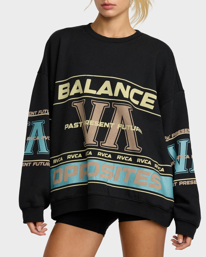 Womens Puck It Crew Neck