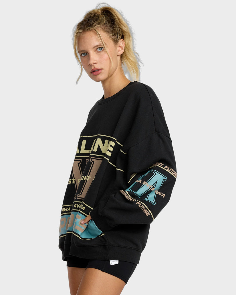 Womens Puck It Crew Neck