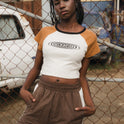 Womens Pulse Raglan Half Baby T-Shirt
