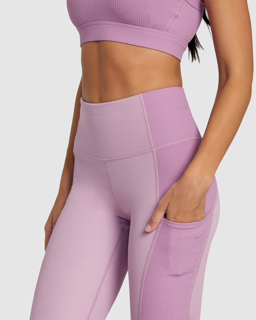 VA Sport Rib Block Technical High Waist Leggings