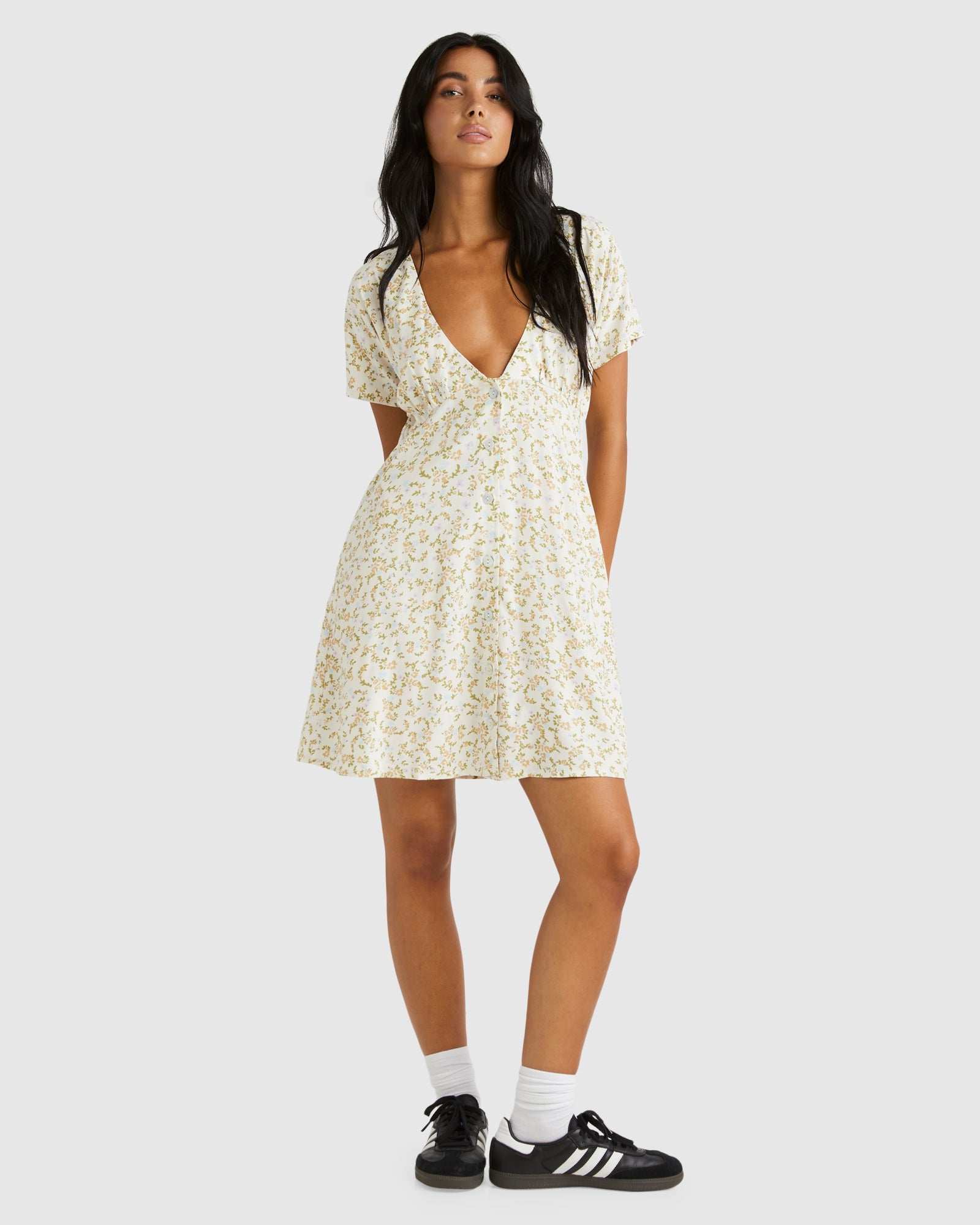 Womens Understated Dolman Dress