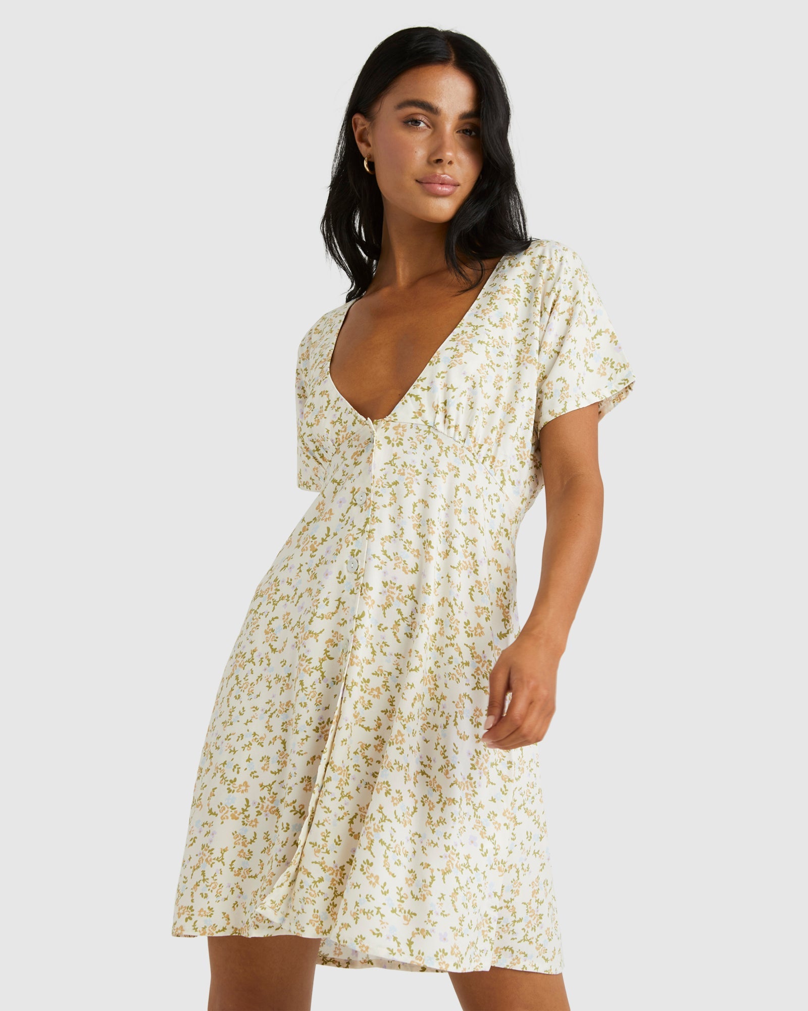 Womens Understated Dolman Dress