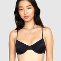 Womens Solid Underwire Bikini Tops