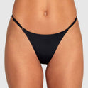 Womens Solid Ultra Skimpy Bikini Bottom