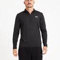 Mens Sport Vent Long Sleeve Half Zip