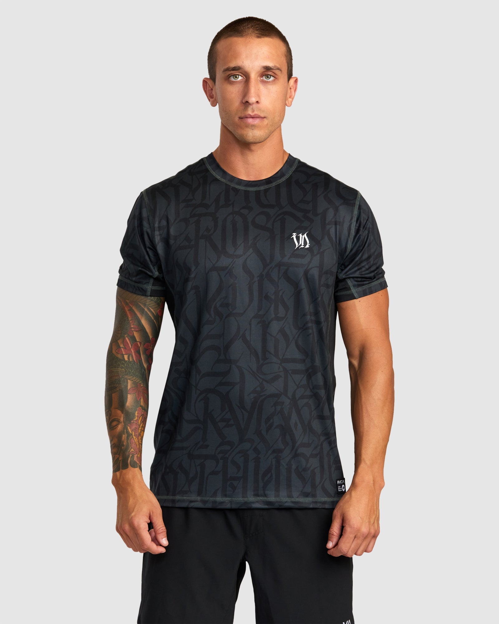 Thug Rose Sport Vent Performance Short Sleeve Top