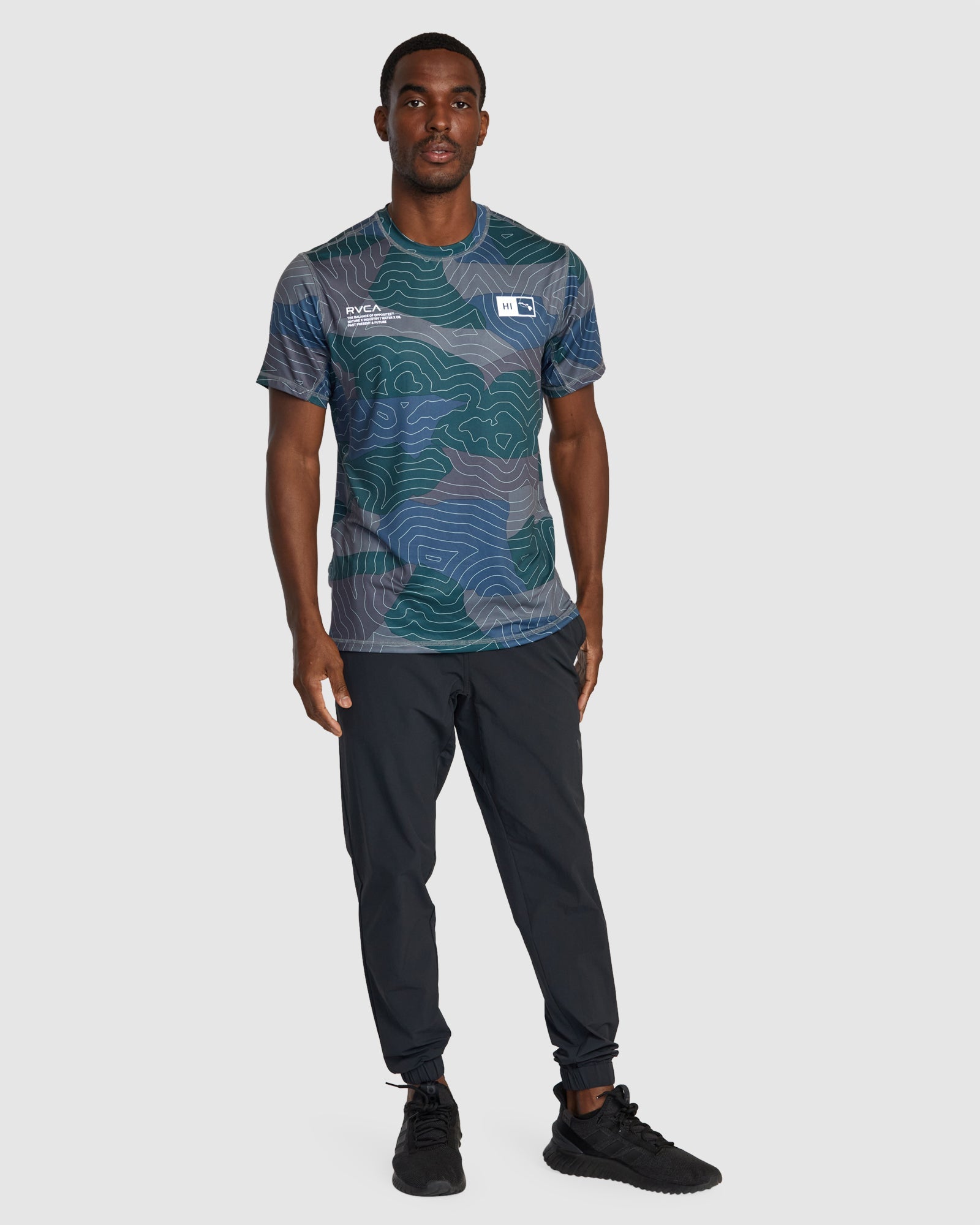 Hawaii Sport Vent Short Sleeve Training Top