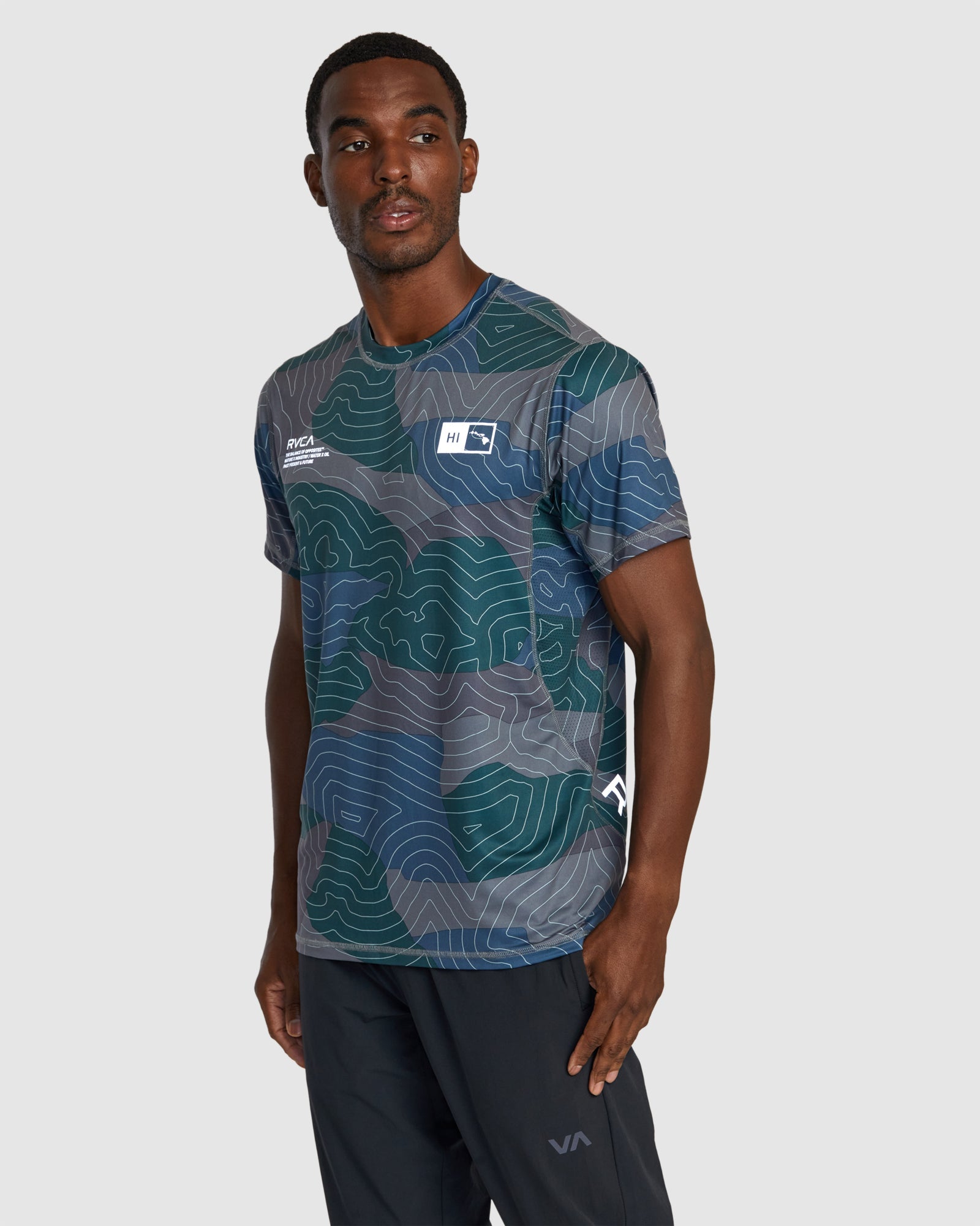 Hawaii Sport Vent Short Sleeve Training Top