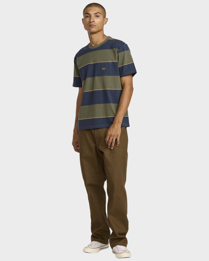Mens Dayshift Stripe T-Shirt