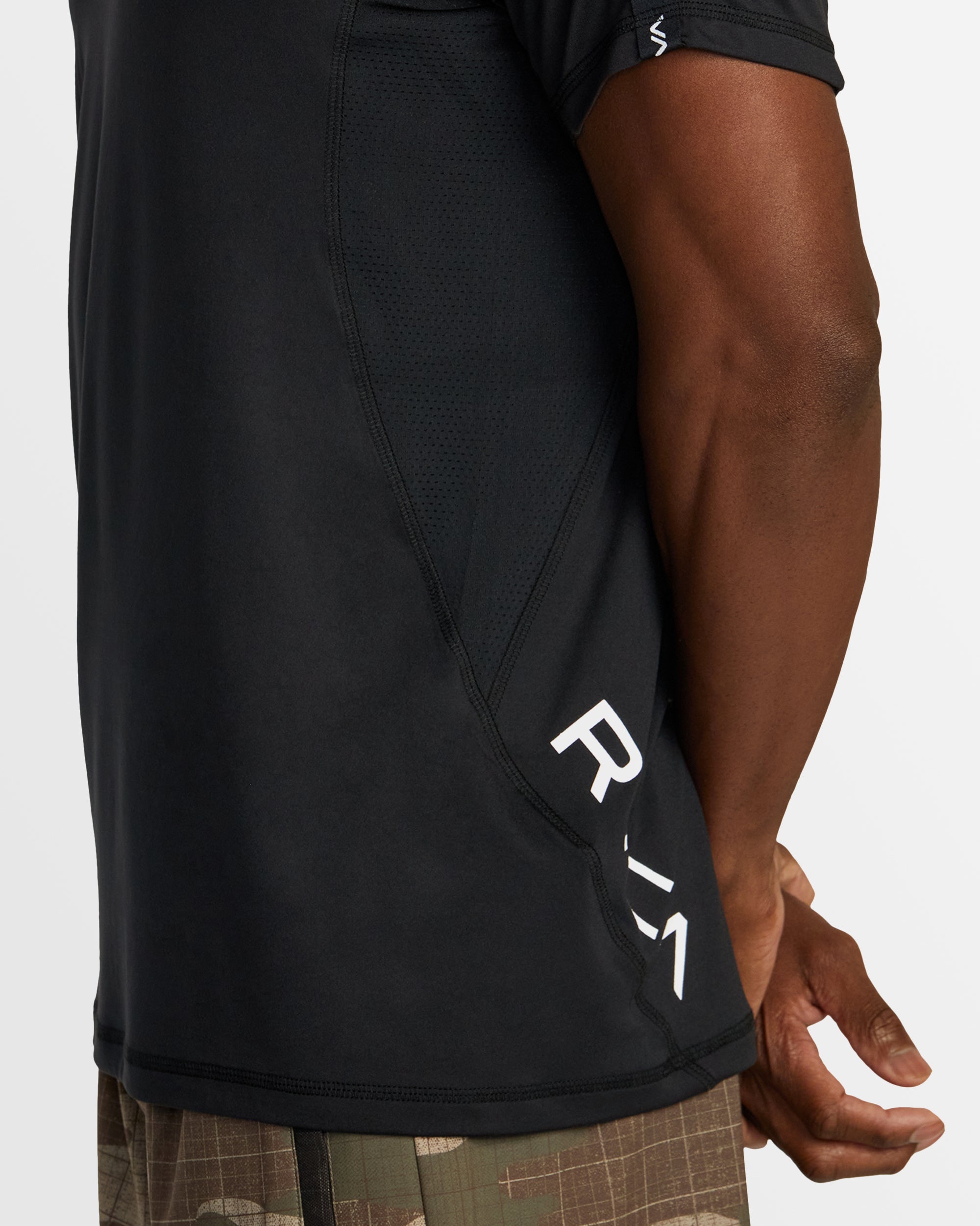 Mens Sport Vent Banded T-Shirt