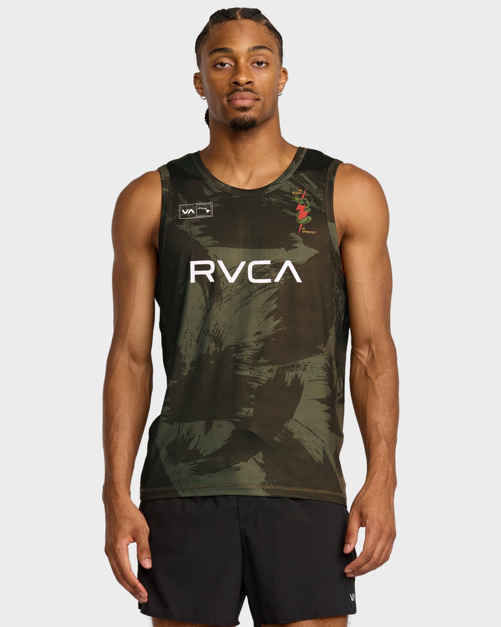 Mens Hawaii Vent Tank Top