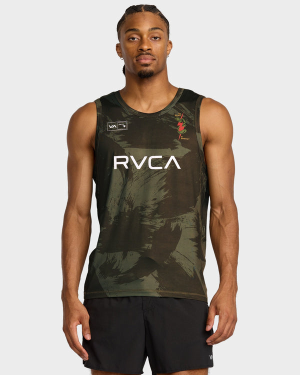 Mens Hawaii Vent Tank Top
