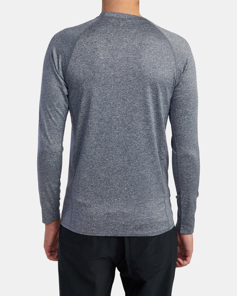 Mens RVCA Long Sleeve Rash Vest