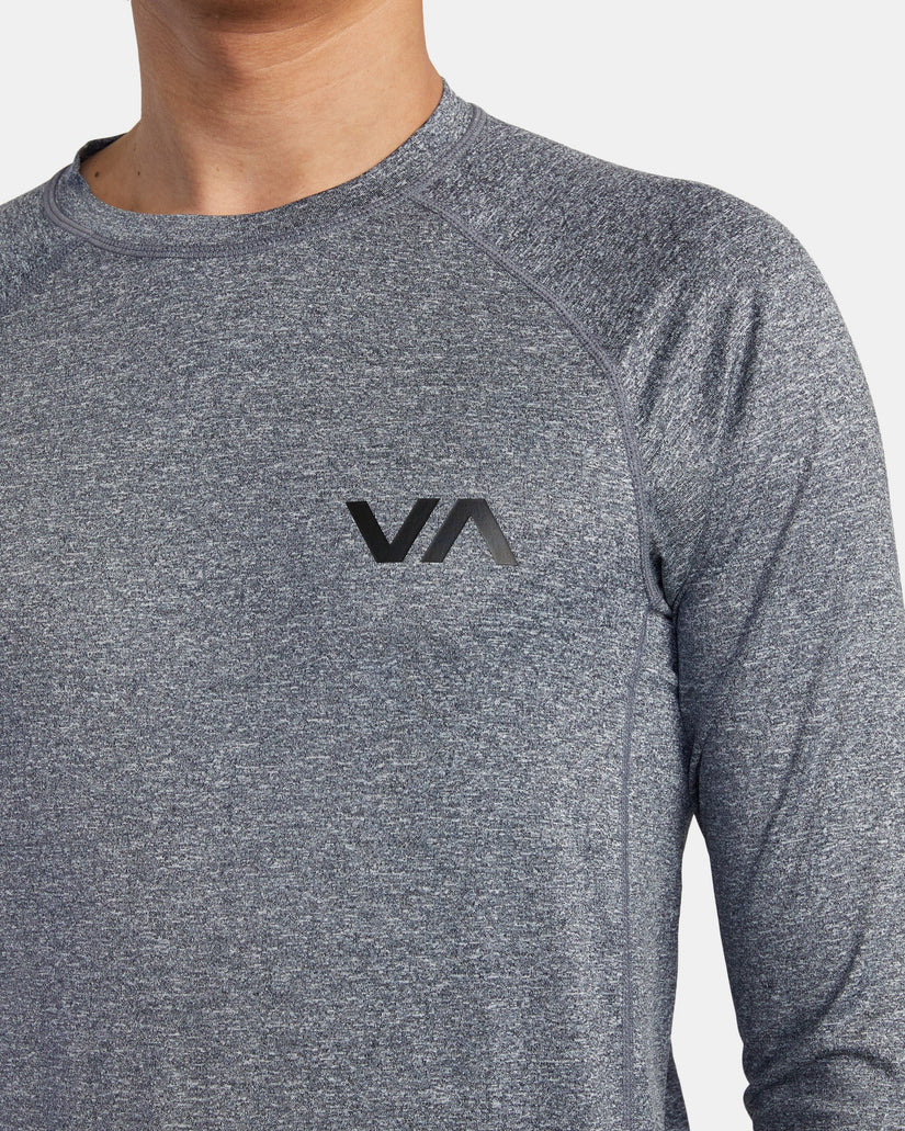 Mens RVCA Long Sleeve Rash Vest