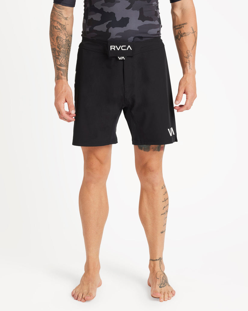 Mens Fight Scrapper 17" Elastic Shorts