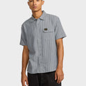 Mens Dayshift Stripe Short Sleeve Shirt