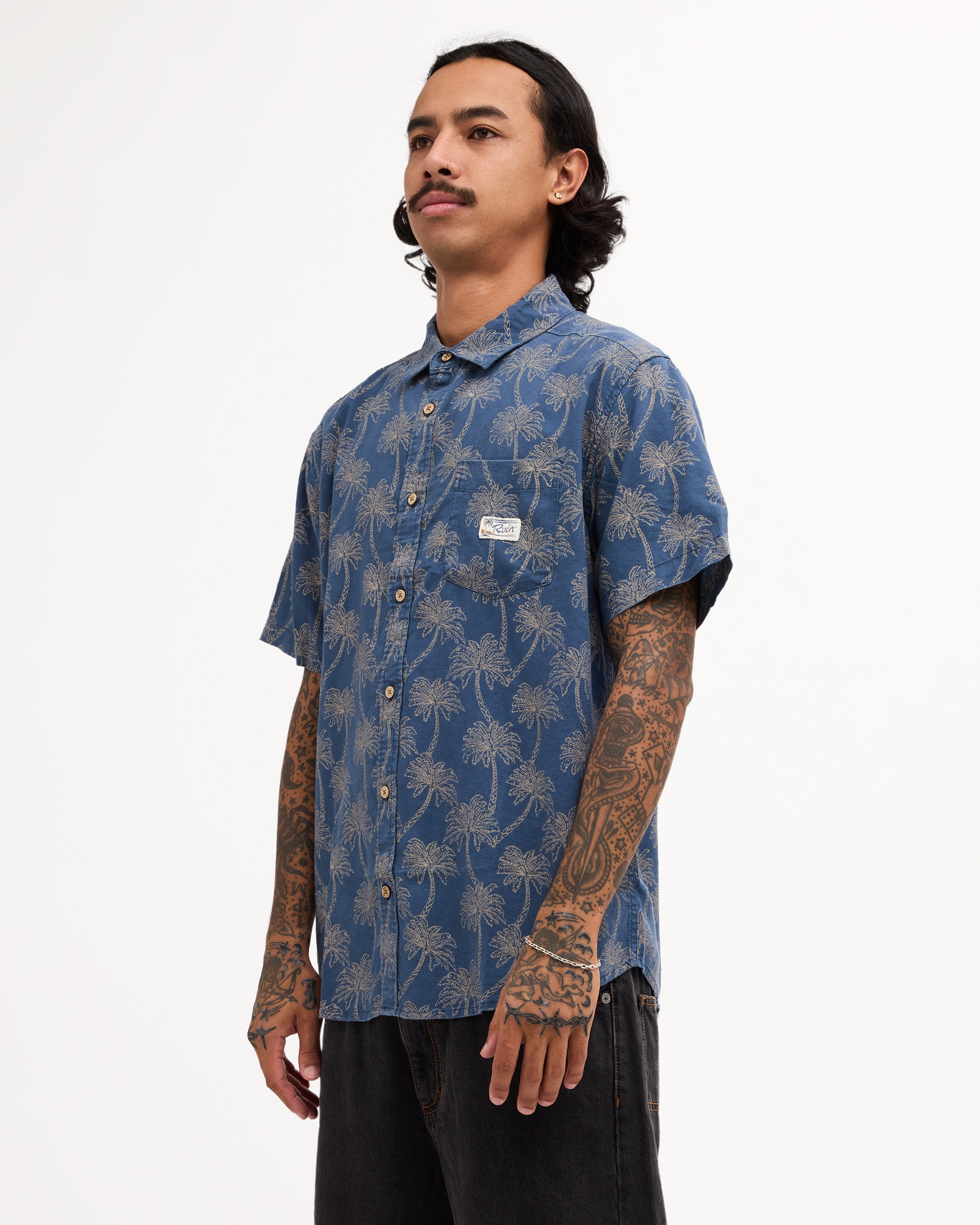 Mens Exotica Short Sleeve Shirt