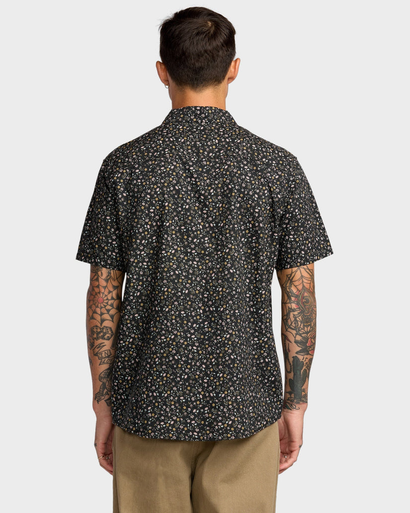 Mens Botanical Short Sleeve Shirt