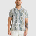 Mens Oblow Tapa Top Shirt