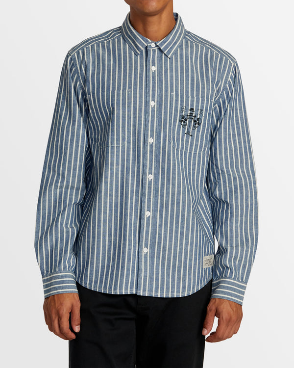 Mens Invisible Man Long Sleeve Shirt