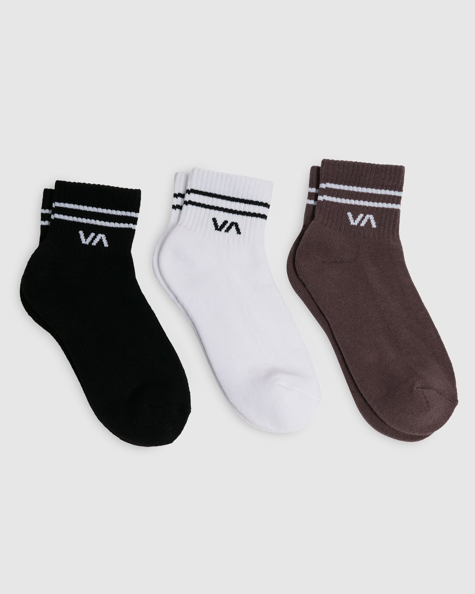 VA Mini Crew Socks 3 Pack