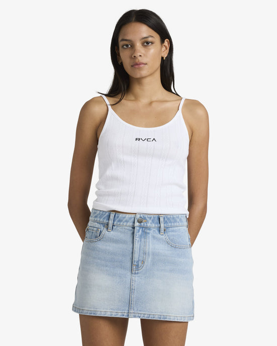 Womens Mini Denim Skirt
