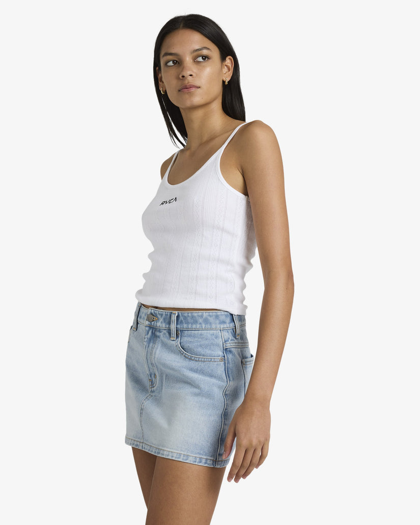 Womens Mini Denim Skirt