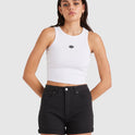 Womens Show Up Denim Shorts