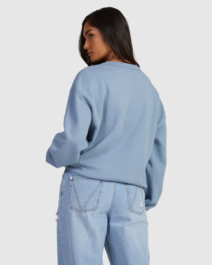 Bold RVCA Vintage Crew Sweatshirt